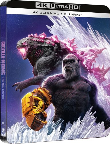 Godzilla a Kong: Nová Ríša - 4K Ultra HD Blu-ray Steelbook Blue