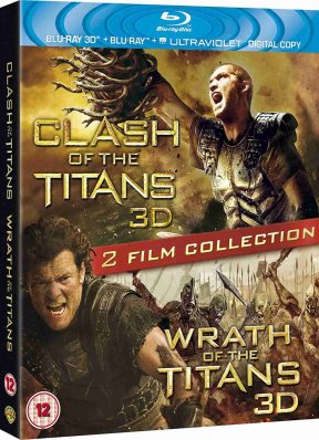 Souboj Titánů + Hněv Titánů - Blu-ray 3D + 2D (4BD)