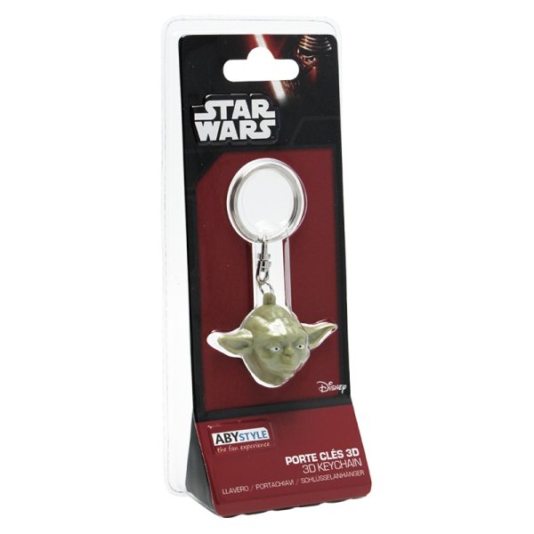 detail Star Wars - Yoda 3D klíčenka