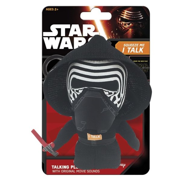 detail Klíčenka Star Wars - mluvící Kylo Ren