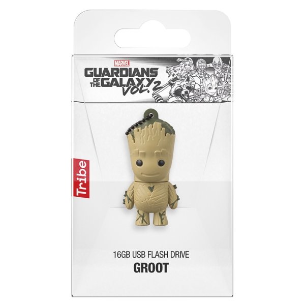 detail USB flash disk Groot 16 GB