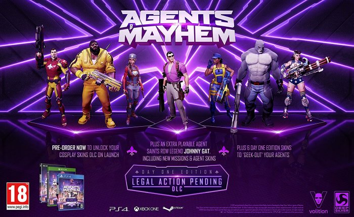 detail Agents of Mayhem (Day One Edition) - PC