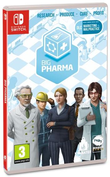 detail Big Pharma Manager Edition - Switch