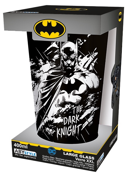 detail Sklenice Batman a Joker 500 ml