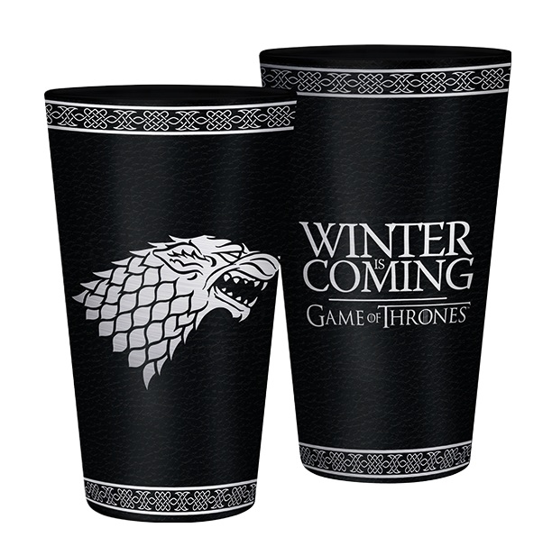 detail Sklenice Game of Thrones - Stark 400 ml