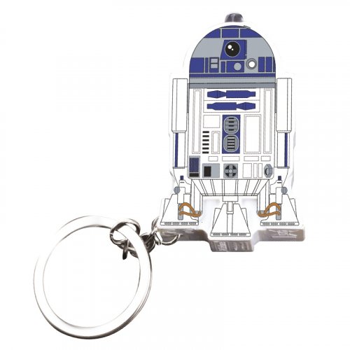 Prívesok na kľúče R2-D2 svietiaci