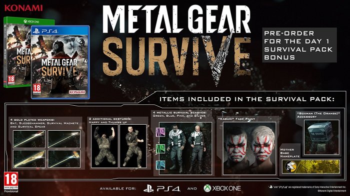 detail Metal Gear Survive - Xbox One