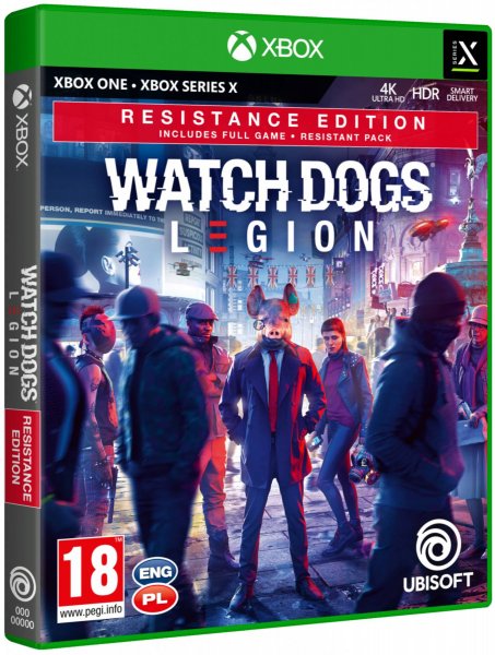 detail Watch Dogs Legion Resistance Edition - XOne/XSX