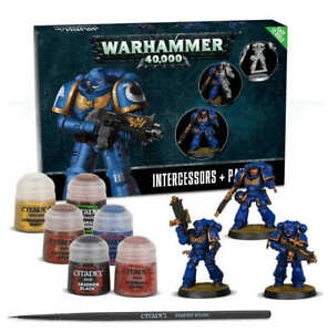 detail Warhammer 40,000 Intercessors + Paint Set