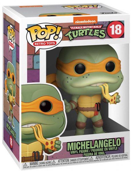 detail Funko POP! Retro Toys S2: TMNT - Michelangelo