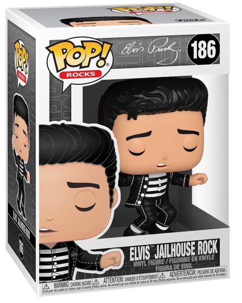 detail Funko POP! Rocks: Elvis - Jailhouse Rock