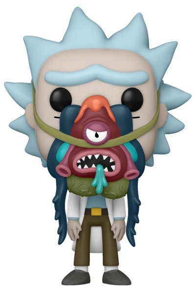 detail Funko POP! Animation: Rick & Morty - Rick w/ Glorzo