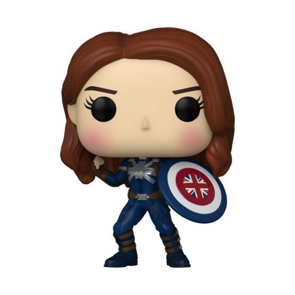 detail Funko POP! Marvel: What If S3 - Captain Carter (Stealth)