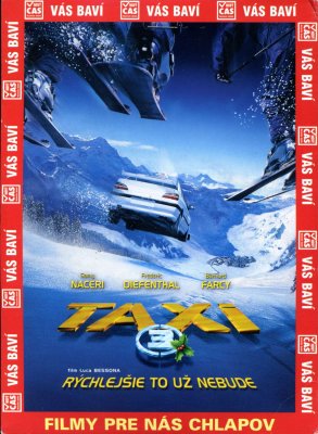 Taxi 3 - DVD pošetka