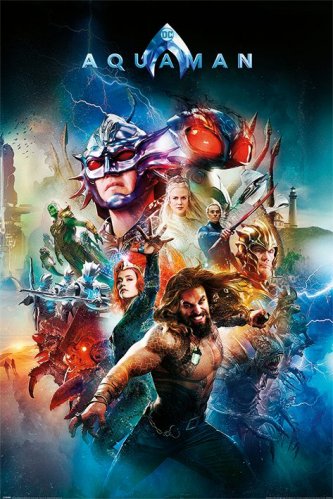 Aquaman plakát - Battle for Atlan 61x91,5cm