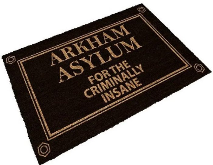 detail Rohožka DC Comics - Arkham Asylum