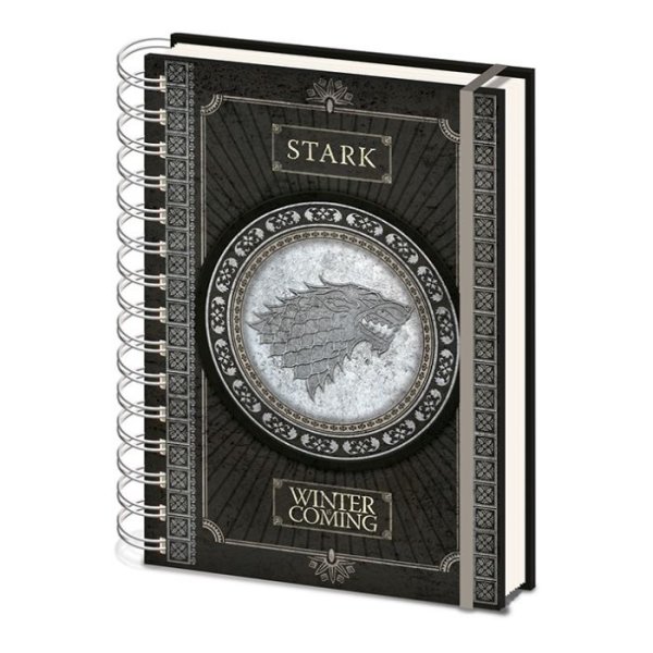 detail Zápisník Game of Thrones - Stark A5