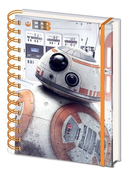 detail Zápisník Star Wars - BB-8 A5